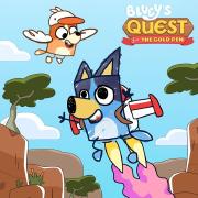 Bluey's Quest for the Gold Pen game cover